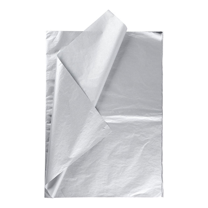 Load image into Gallery viewer, Creativ company tissuepapier zilver 6 vellen 14 gr, 50x70cm