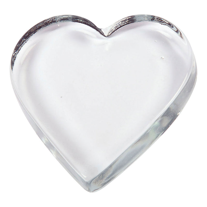 Load image into Gallery viewer, Creativ company hart glas transparant, 10x9cm