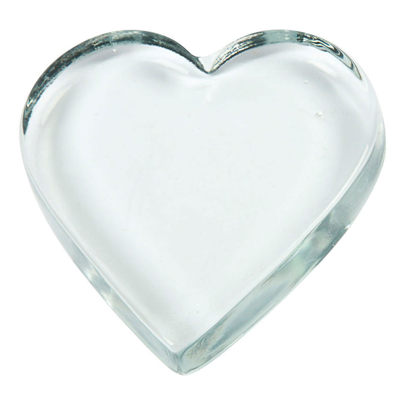 Load image into Gallery viewer, Creativ company hart glas transparant, 10x9cm