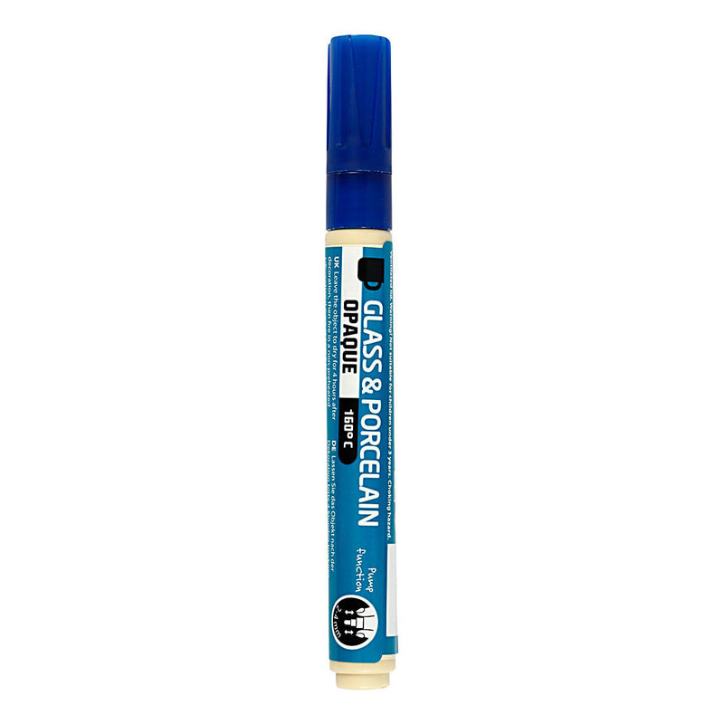 Load image into Gallery viewer, Creativ company glas- en porseleinstift dekkend - donkerblauw