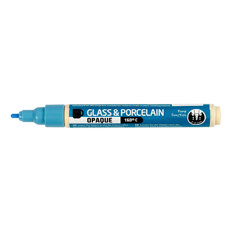 Load image into Gallery viewer, Creativ company glas- en porseleinstift dekkend - lichtblauw
