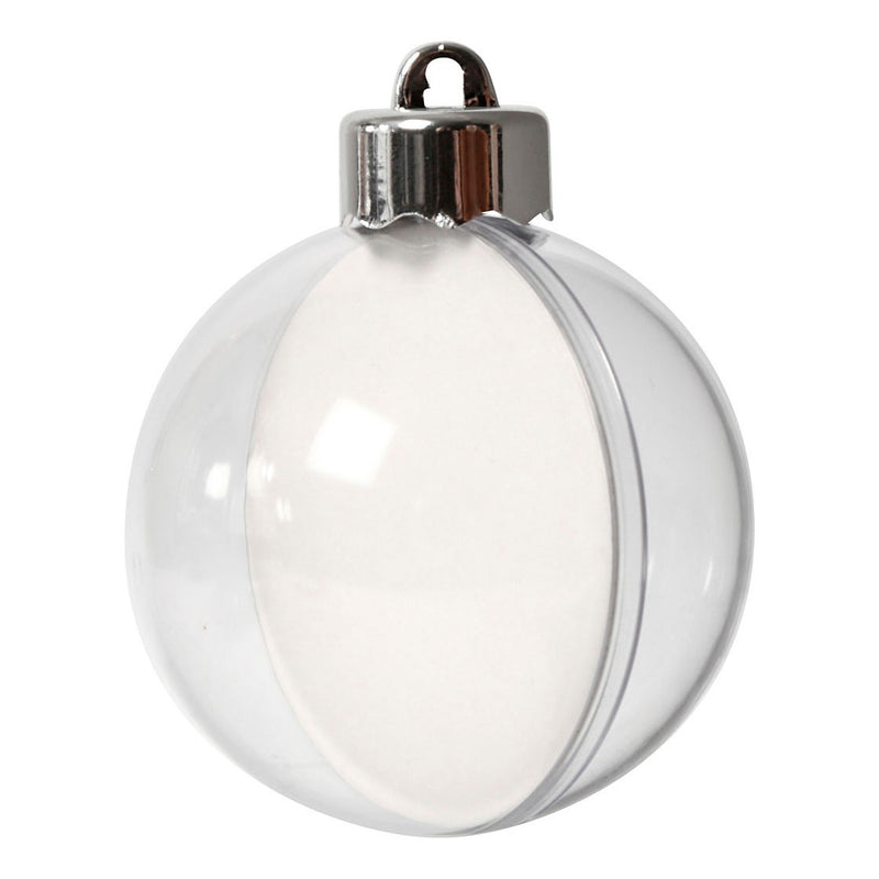 Load image into Gallery viewer, Creativ company deco ballen transparant 6cm, 8st.
