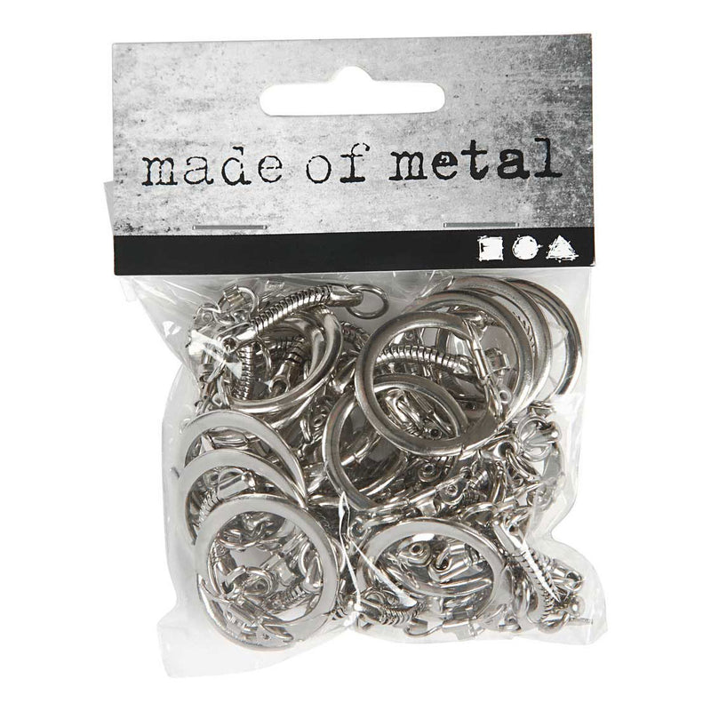 Load image into Gallery viewer, Creativ company sleutelhanger met ketting, 25st.