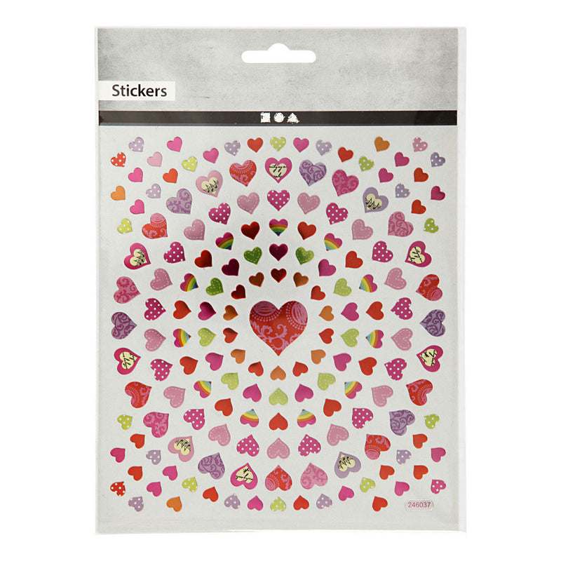 Load image into Gallery viewer, Creativ company stickers kleine harten, 1 vel