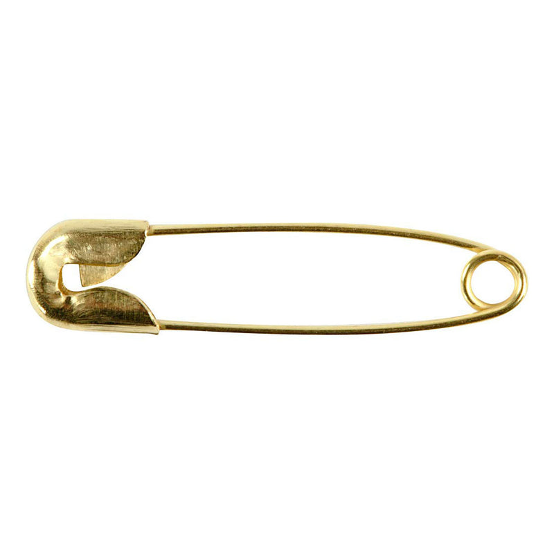 Load image into Gallery viewer, Creativ company veiligheidsspelden l: 22 mm dikte 0 6 mm goud 100stuks