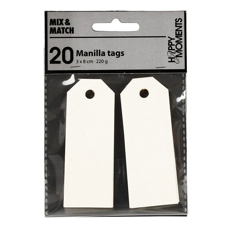 Load image into Gallery viewer, Creativ company manilla labels off-white, 20st.