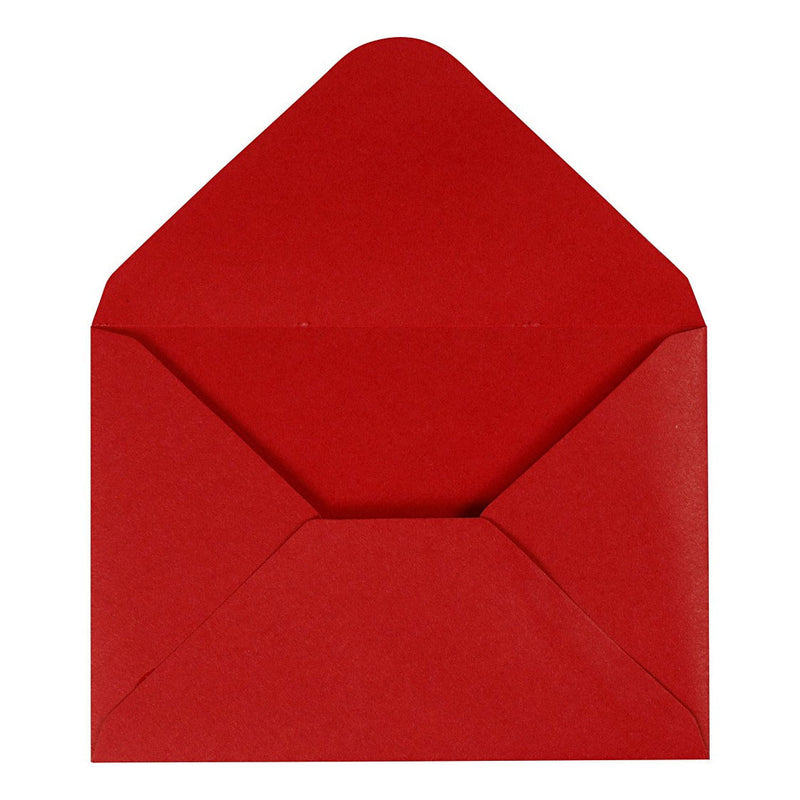 Load image into Gallery viewer, Happy moments enveloppen 11,5 x 16 cm 10 stuks 110 gr rood