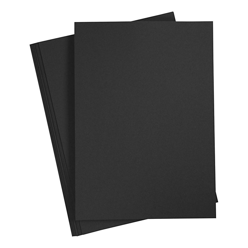 Load image into Gallery viewer, Creativ company karton zwart a4 220g, 10st.