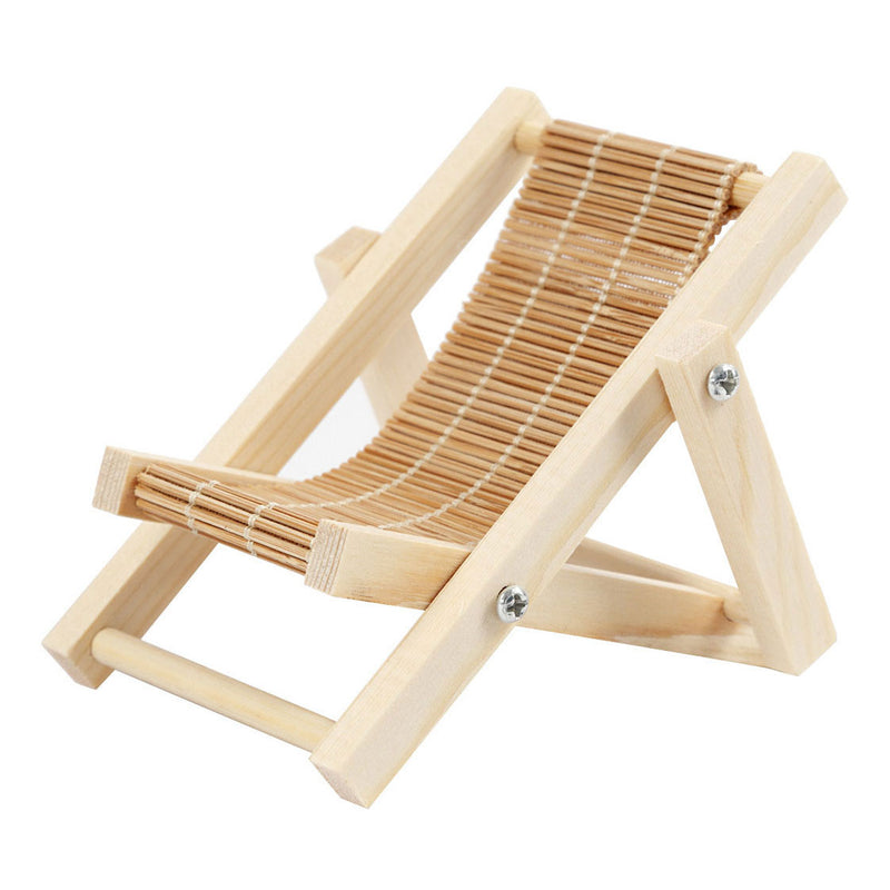 Afbeelding laden in galerijviewer, Creativ company houten mini strandstoel