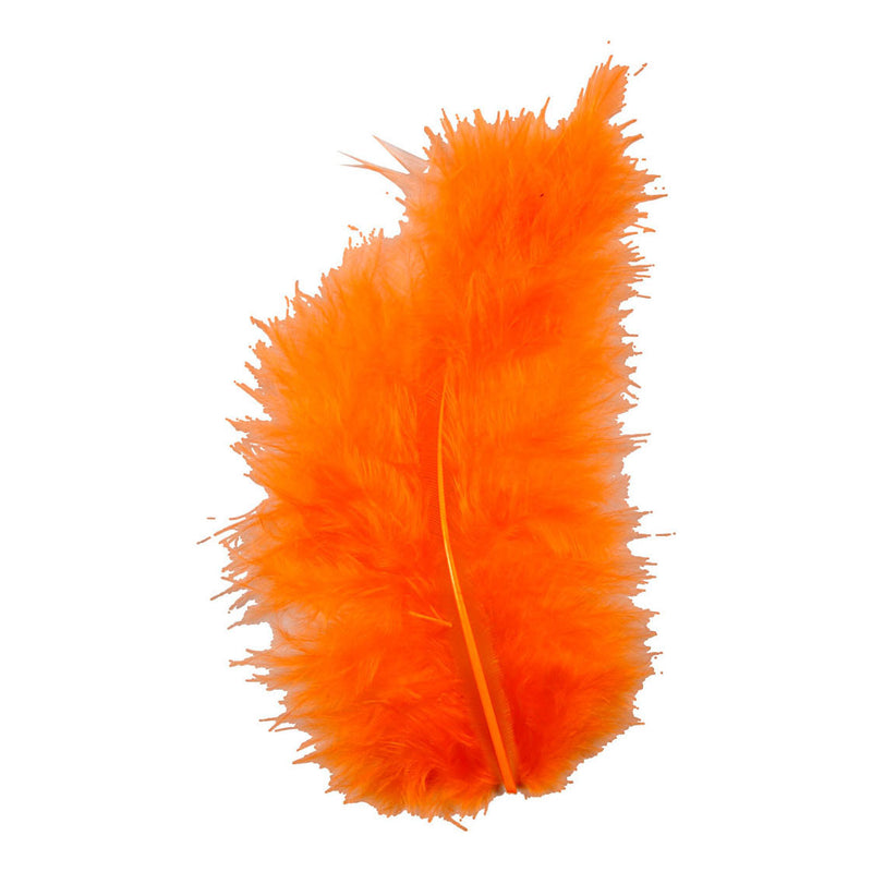 Afbeelding laden in galerijviewer, Creativ company dons oranje 5-12 cm, 15st.