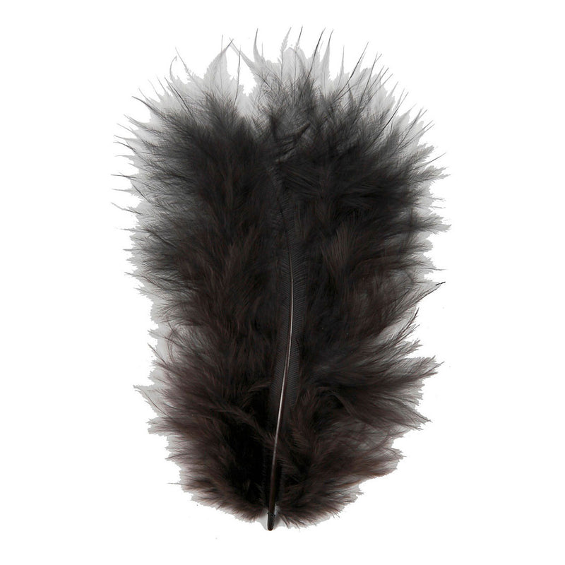 Load image into Gallery viewer, Creativ company dons zwart 5-12 cm, 15st.