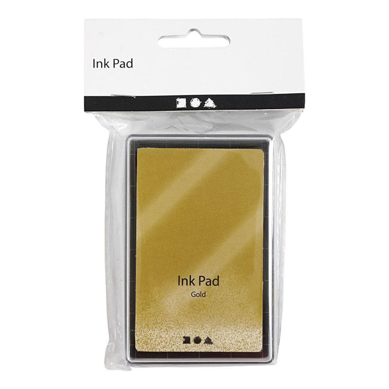 Load image into Gallery viewer, Creativ company stempelinkt, goud, h: 2 cm, afm 9x6 cm, 1 stuk