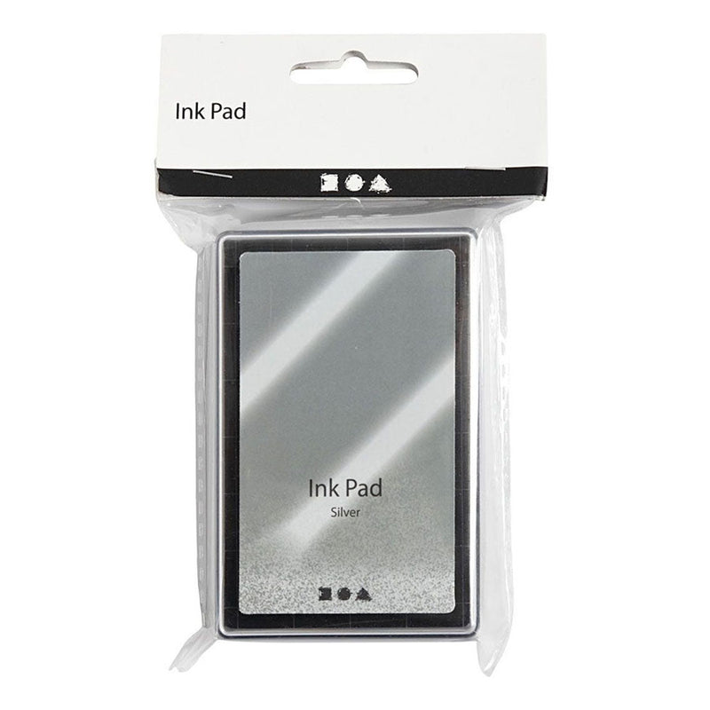 Load image into Gallery viewer, Creativ company stempelinkt zilver, 9x6cm