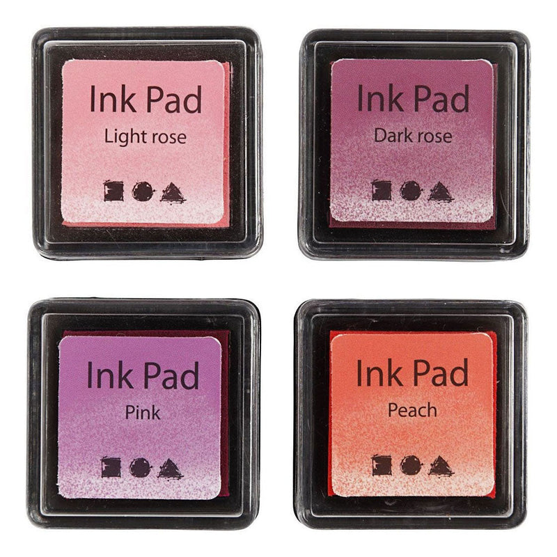 Load image into Gallery viewer, Creativ company stempelinkt roze tinten, 4st.