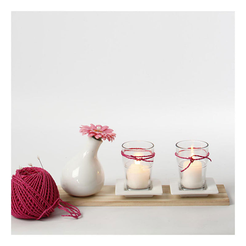 Load image into Gallery viewer, Creativ company papier garen roze, 40m