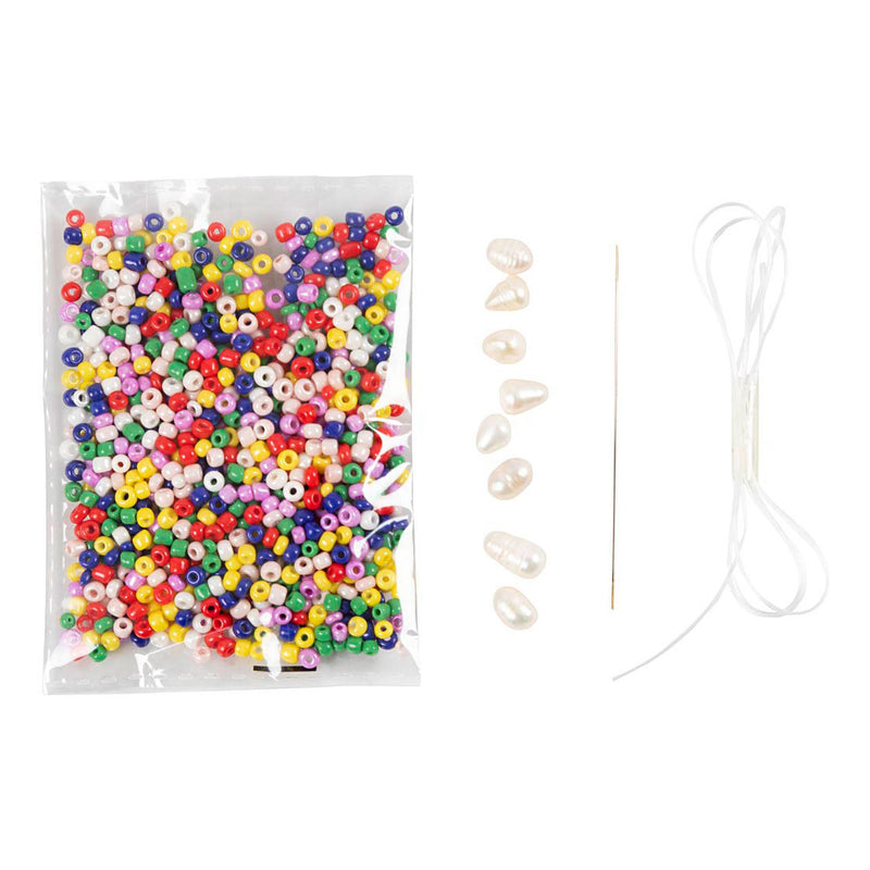 Load image into Gallery viewer, Creativ company mini hobbyset sieraden zoetwaterparel halskettingen