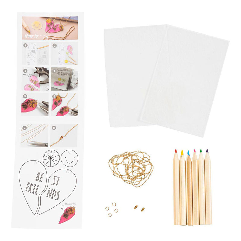 Load image into Gallery viewer, Creativ company mini hobbyset sieraden vriendschapskettingen van krimpfolie