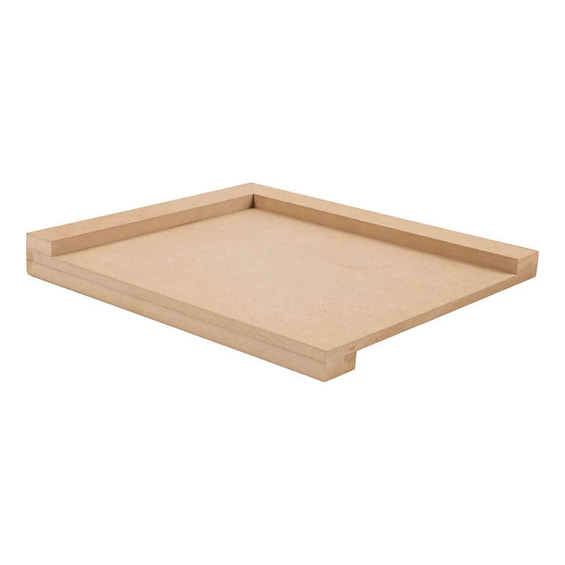Load image into Gallery viewer, Creativ company houten linoleumhouder rechtshandig, 29x25cm