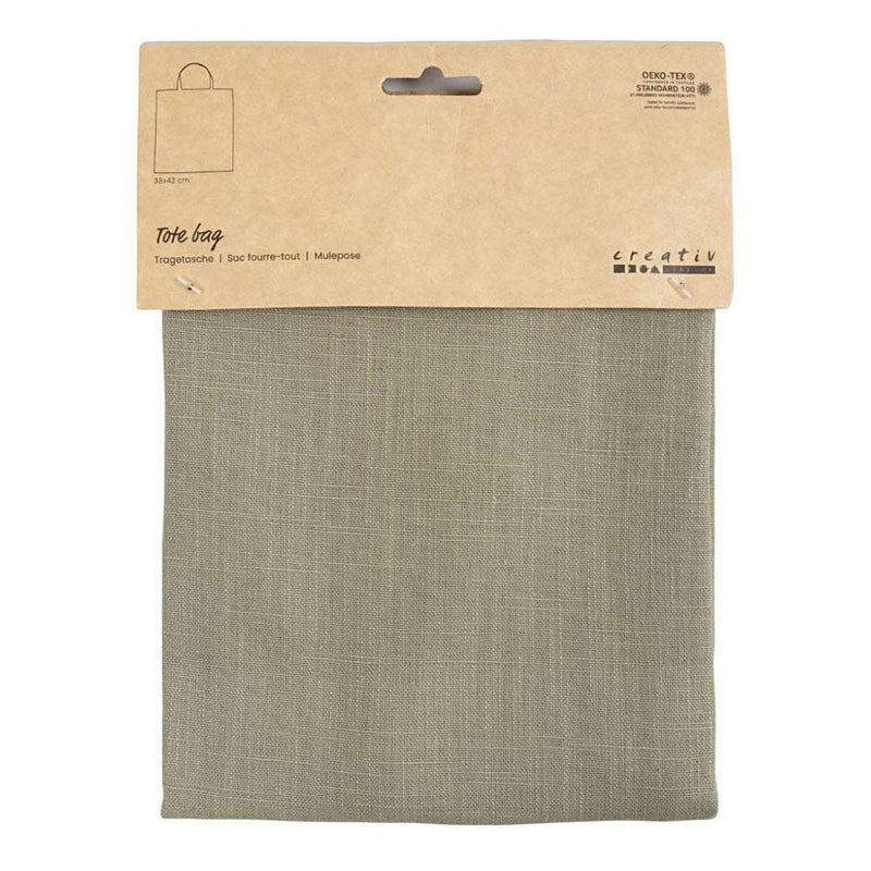 Load image into Gallery viewer, Creativ company draagtas dusty groen, 38x42cm