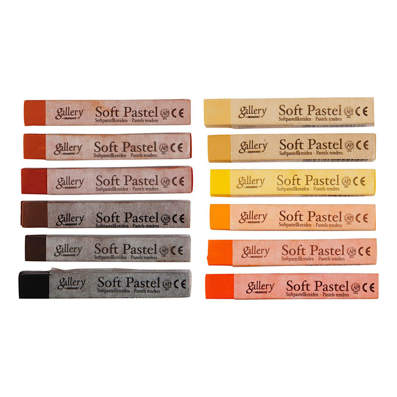 Load image into Gallery viewer, Creativ company gallery soft pastel set bruin harmonie, 12st.