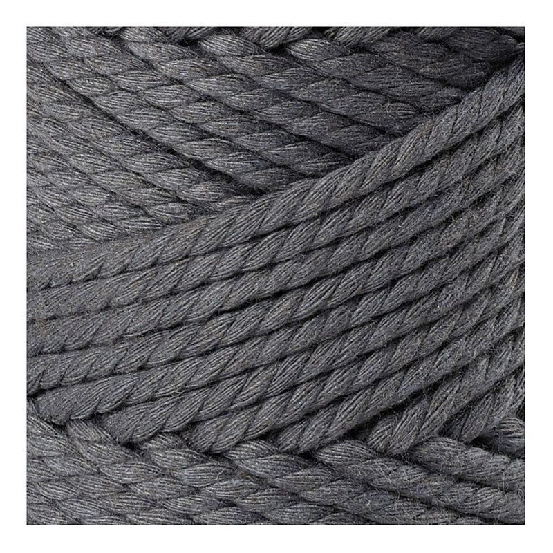 Load image into Gallery viewer, Creativ company macrame koord grijs, 55m