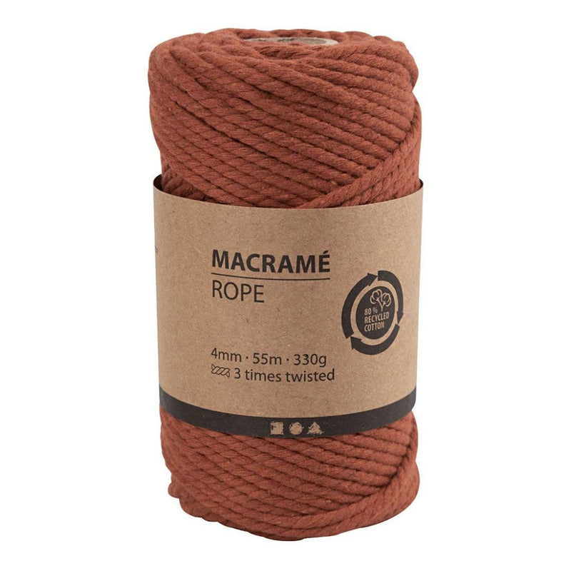 Load image into Gallery viewer, Creativ company macrame koord bunt orange, 55m