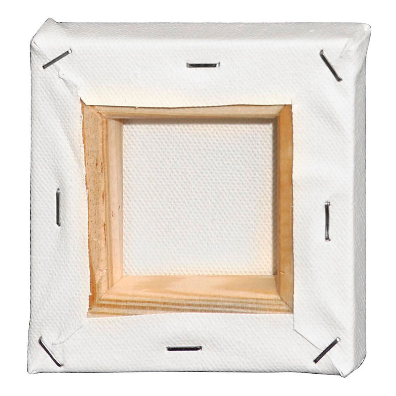 Load image into Gallery viewer, Creativ company http: www.cchobby.nl gespannen-canvas-d-1-6-cm-afm-10x10-cm-360-gr-wit-10-stuk-1-doos