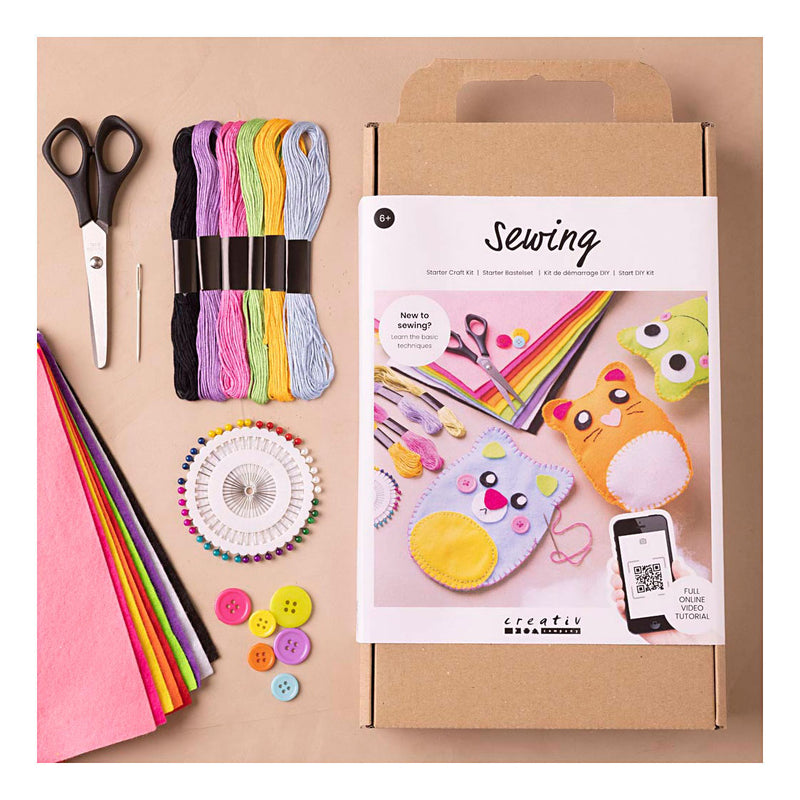 Load image into Gallery viewer, Creativ company starter hobbyset naaien