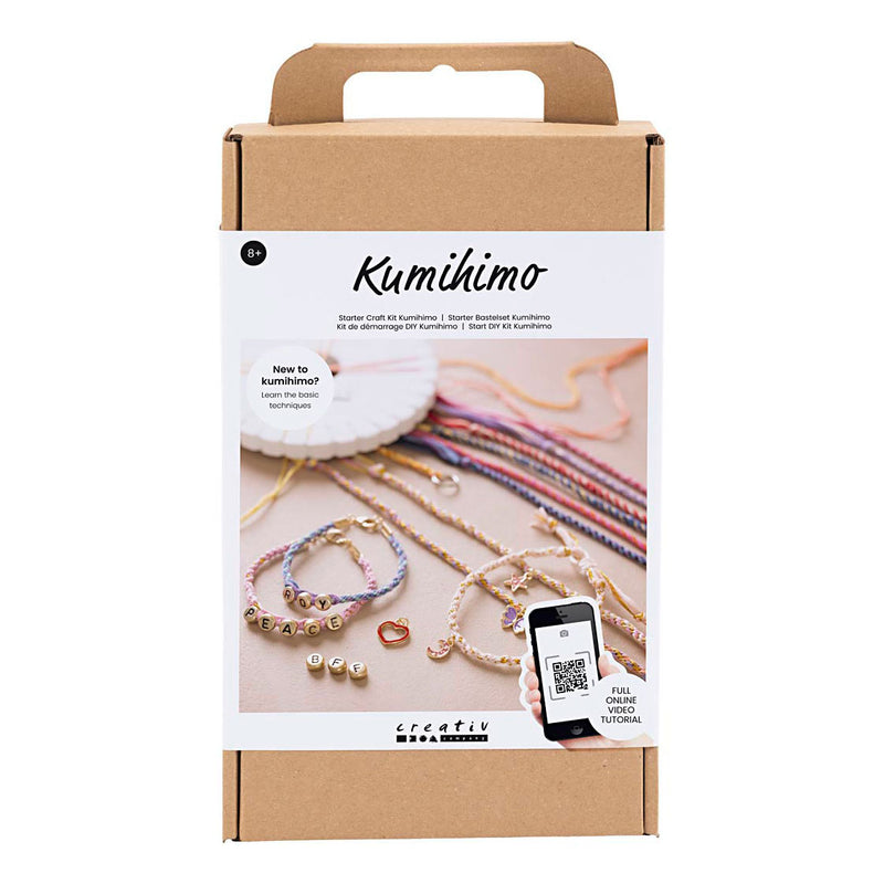 Afbeelding laden in galerijviewer, Creativ company starter hobbyset kumihimo