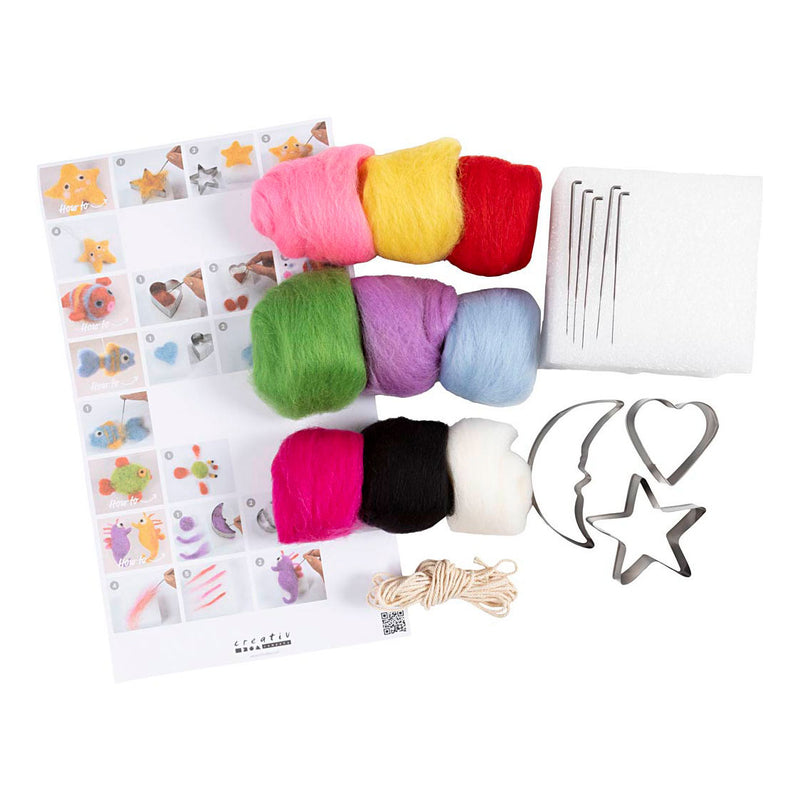 Load image into Gallery viewer, Creativ company hobbyset naaldvilten zeedieren