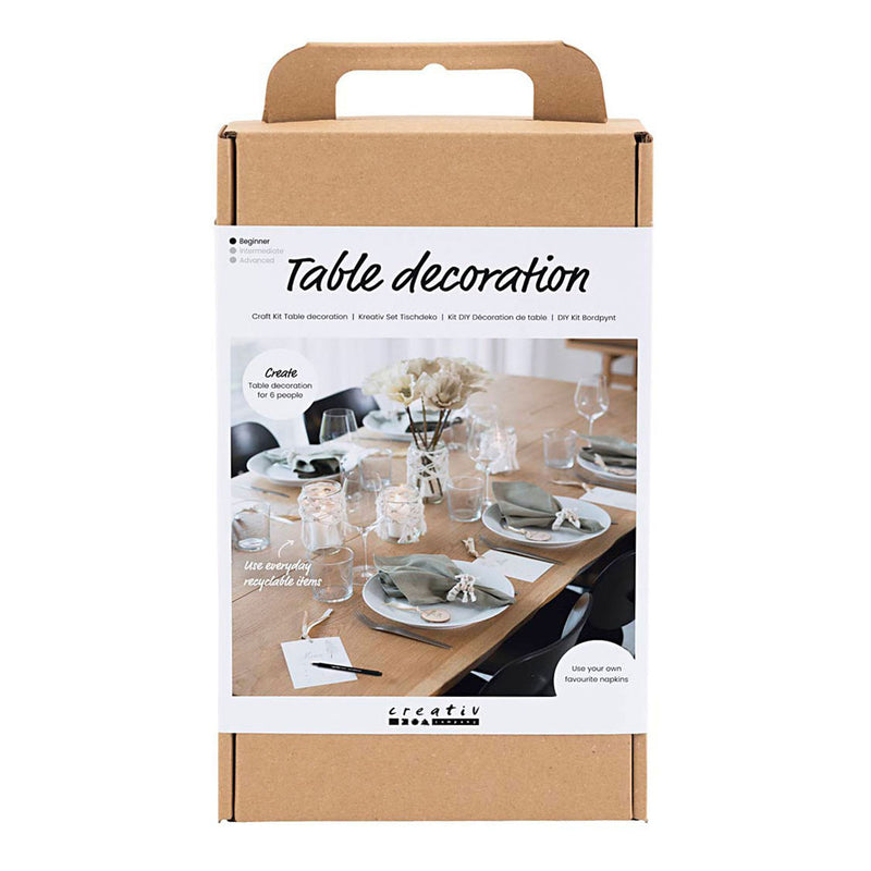 Load image into Gallery viewer, Creativ company hobbyset tafeldecoratie naturel