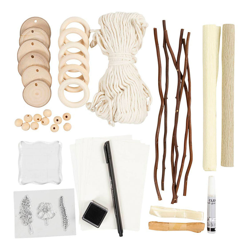 Load image into Gallery viewer, Creativ company hobbyset tafeldecoratie naturel