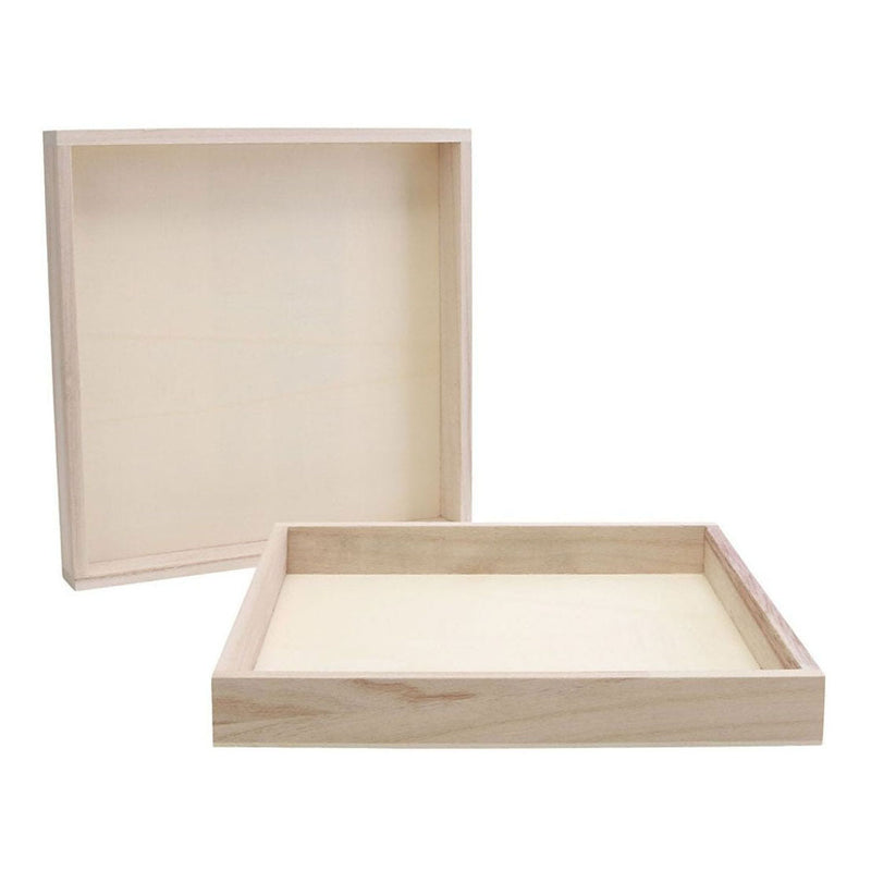 Load image into Gallery viewer, Creativ company houten frame met rand 24,5x24,5x3cm, 10st.