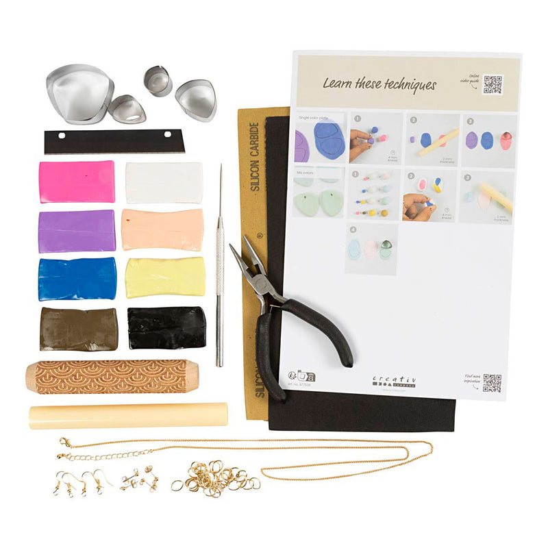 Load image into Gallery viewer, Creativ company starter hobbyset sieraden maken klei