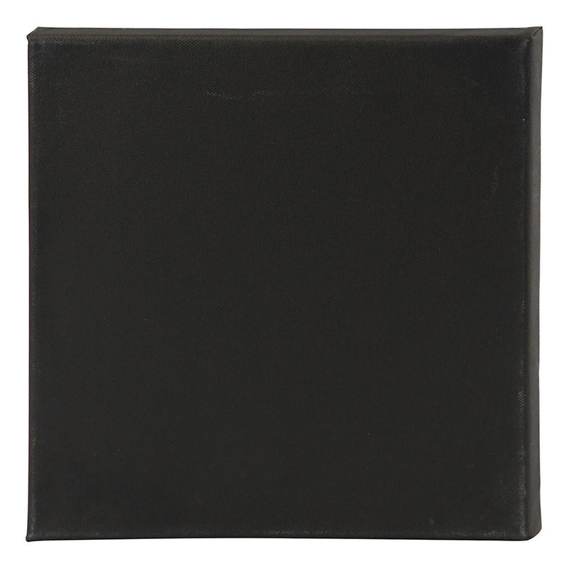 Afbeelding laden in galerijviewer, Creativ company artistline canvas zwart 30x30cm, 10st.