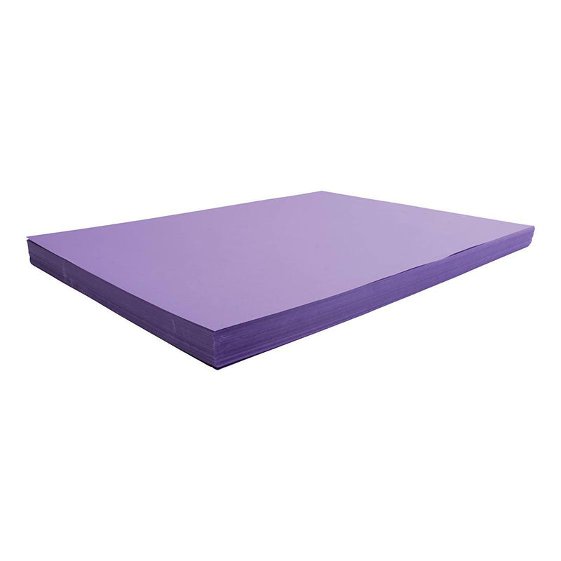 Load image into Gallery viewer, Creativ company gekleurd karton paars 270gr, 100 vellen