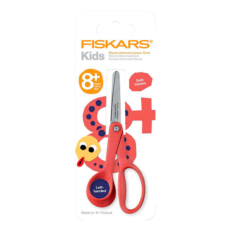 Load image into Gallery viewer, Fiskars klassieke kinderschaar, l: 14 cm, linkshandig, 1stuk