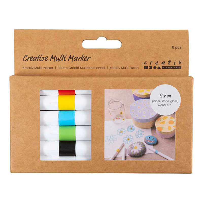 Load image into Gallery viewer, Creativ company creatieve multi stift 4mm diverse kleuren - 6st.