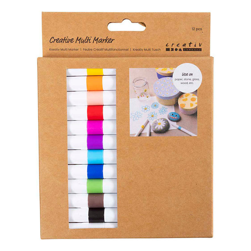 Load image into Gallery viewer, Creativ company creatieve multi stift 4mm diverse kleuren - 12st.