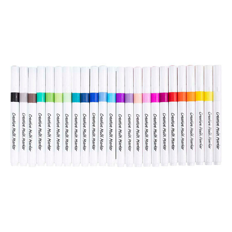 Afbeelding laden in galerijviewer, Creativ company creatieve multi stift 4mm diverse kleuren - 24st.