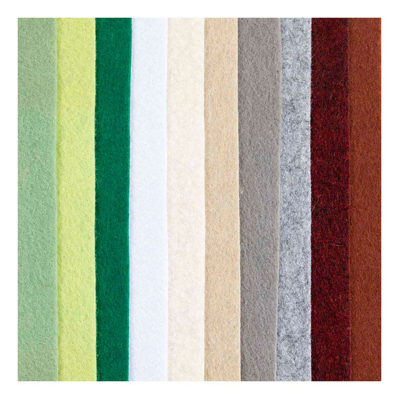 Load image into Gallery viewer, Creativ company hobbyvilt a4 dikte 2mm naturel kleuren - 10st.
