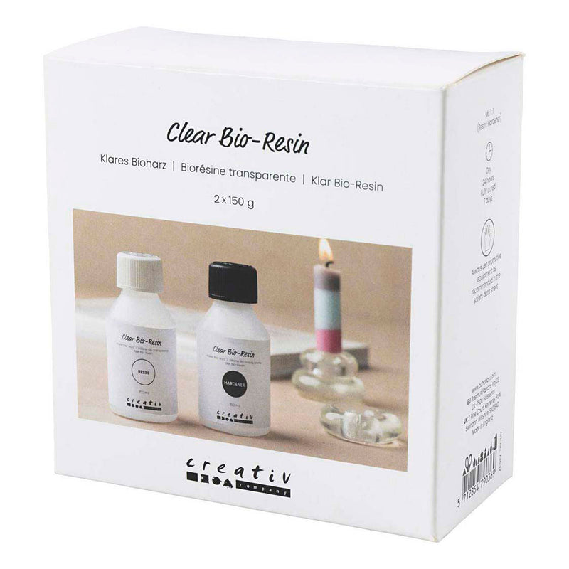 Load image into Gallery viewer, Creativ company transparante bio-hars - 2x150ml.