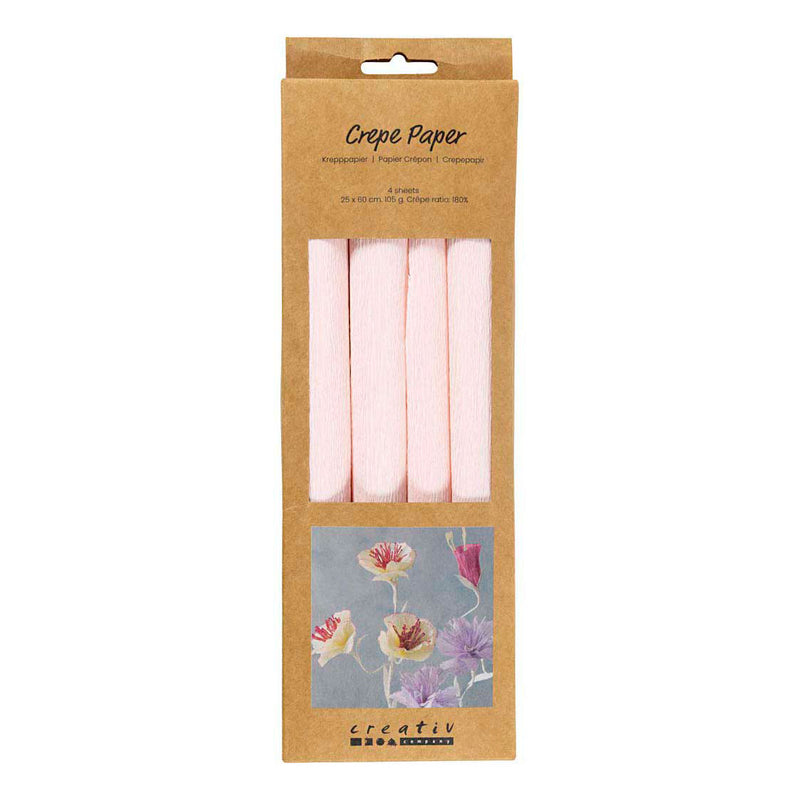 Load image into Gallery viewer, Creativ company crepepapier lichtroze - 4st.