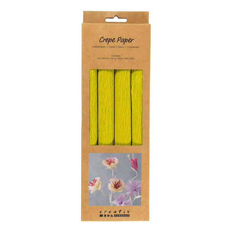 Load image into Gallery viewer, Creativ company crepepapier lichtgroen - 4st.