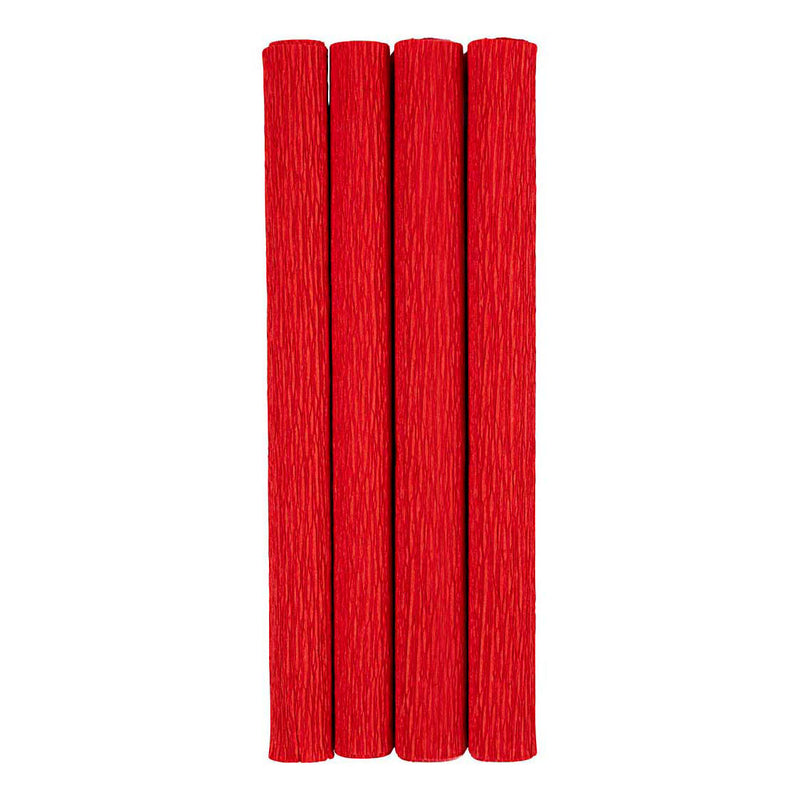 Load image into Gallery viewer, Creativ company crepepapier rood - 4st.