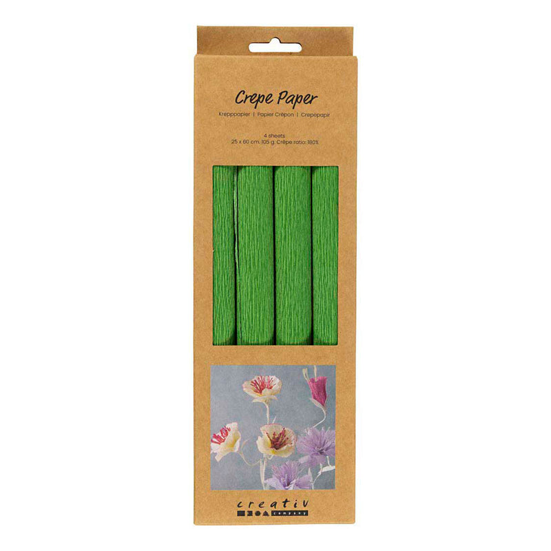 Load image into Gallery viewer, Creativ company crepepapier groen - 4st.