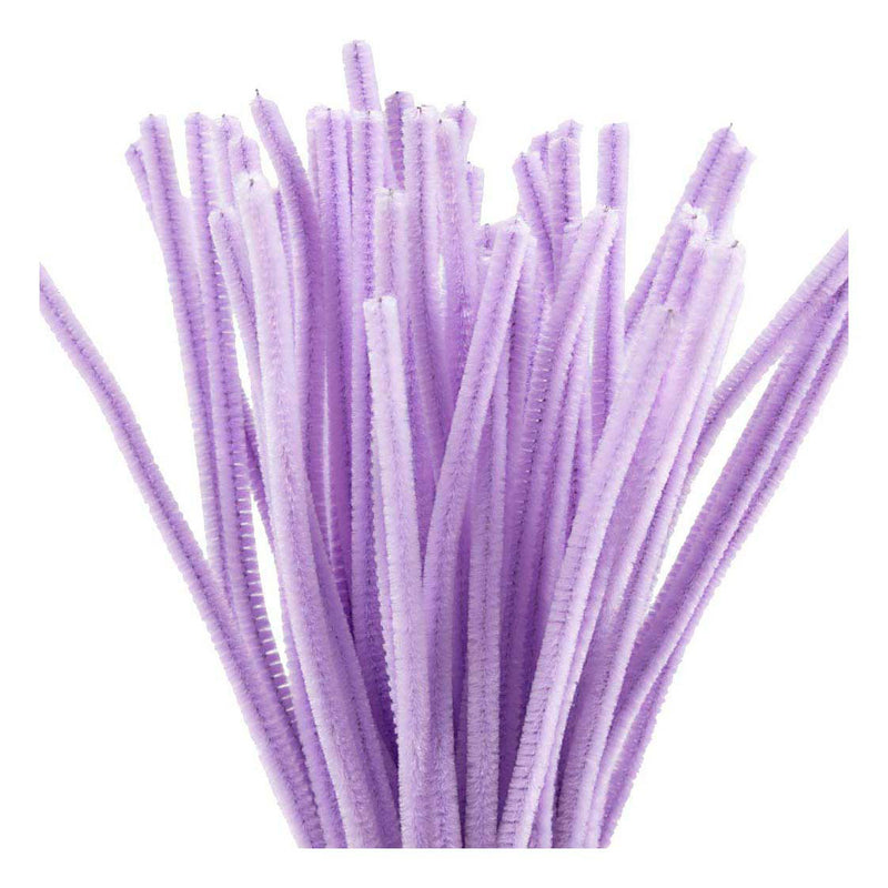 Load image into Gallery viewer, Creativ company chenille 6mm x 30cm paars - 50st.