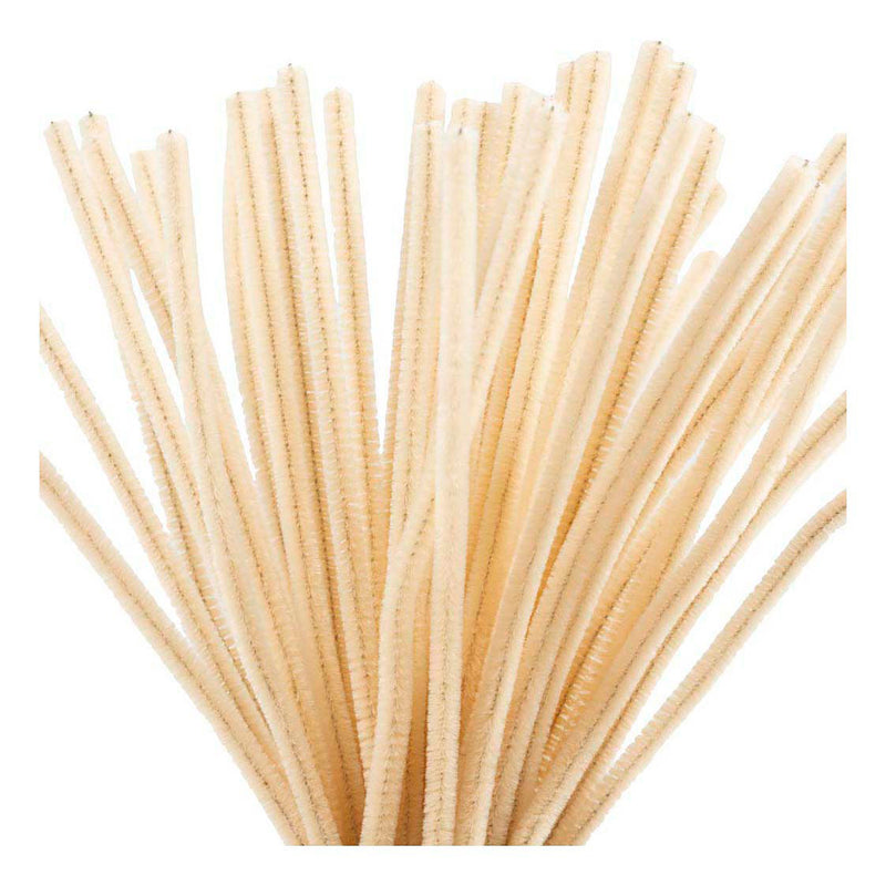 Load image into Gallery viewer, Creativ company chenille 6mm x 30cm beige - 50st.