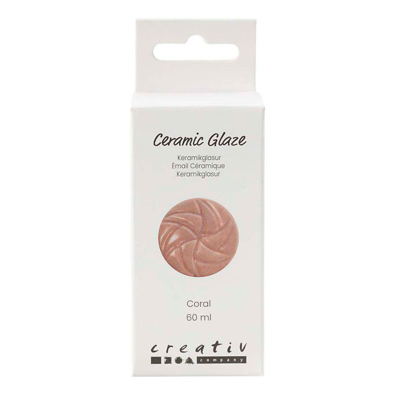 Afbeelding laden in galerijviewer, Creativ company keramiek glazuur 984-1101 c dekkend coral - 60ml