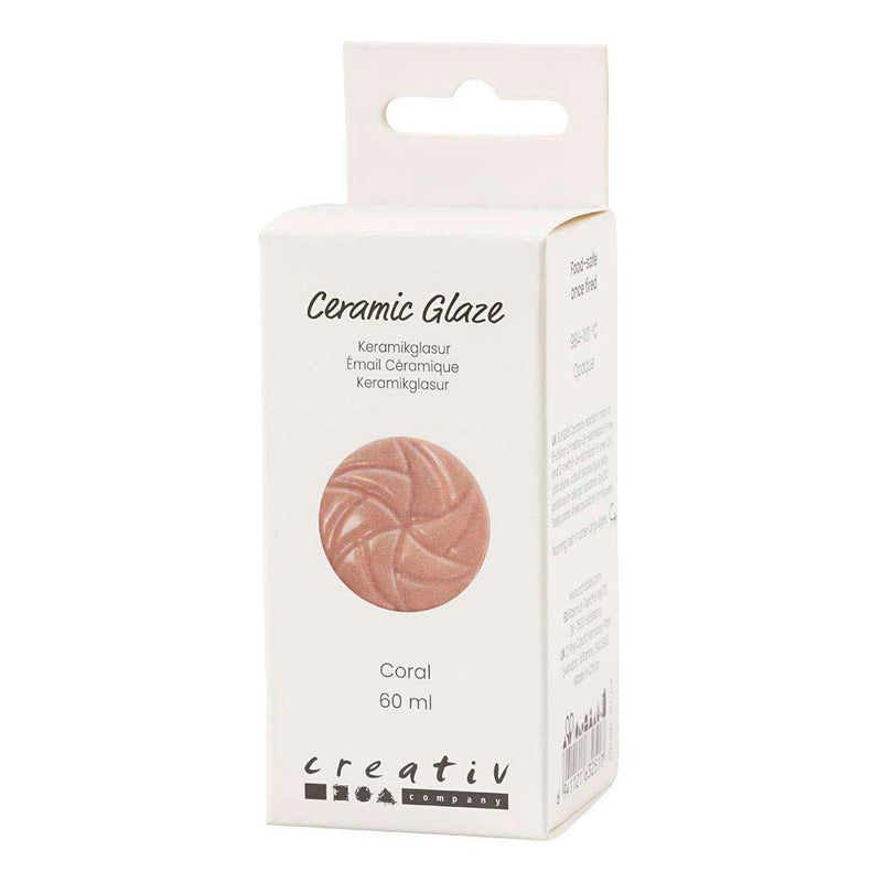Load image into Gallery viewer, Creativ company keramiek glazuur 984-1101 c dekkend coral - 60ml